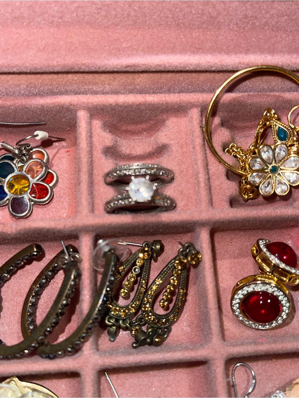 Earring Collection + Jewelry Box - Picture 4 of 8